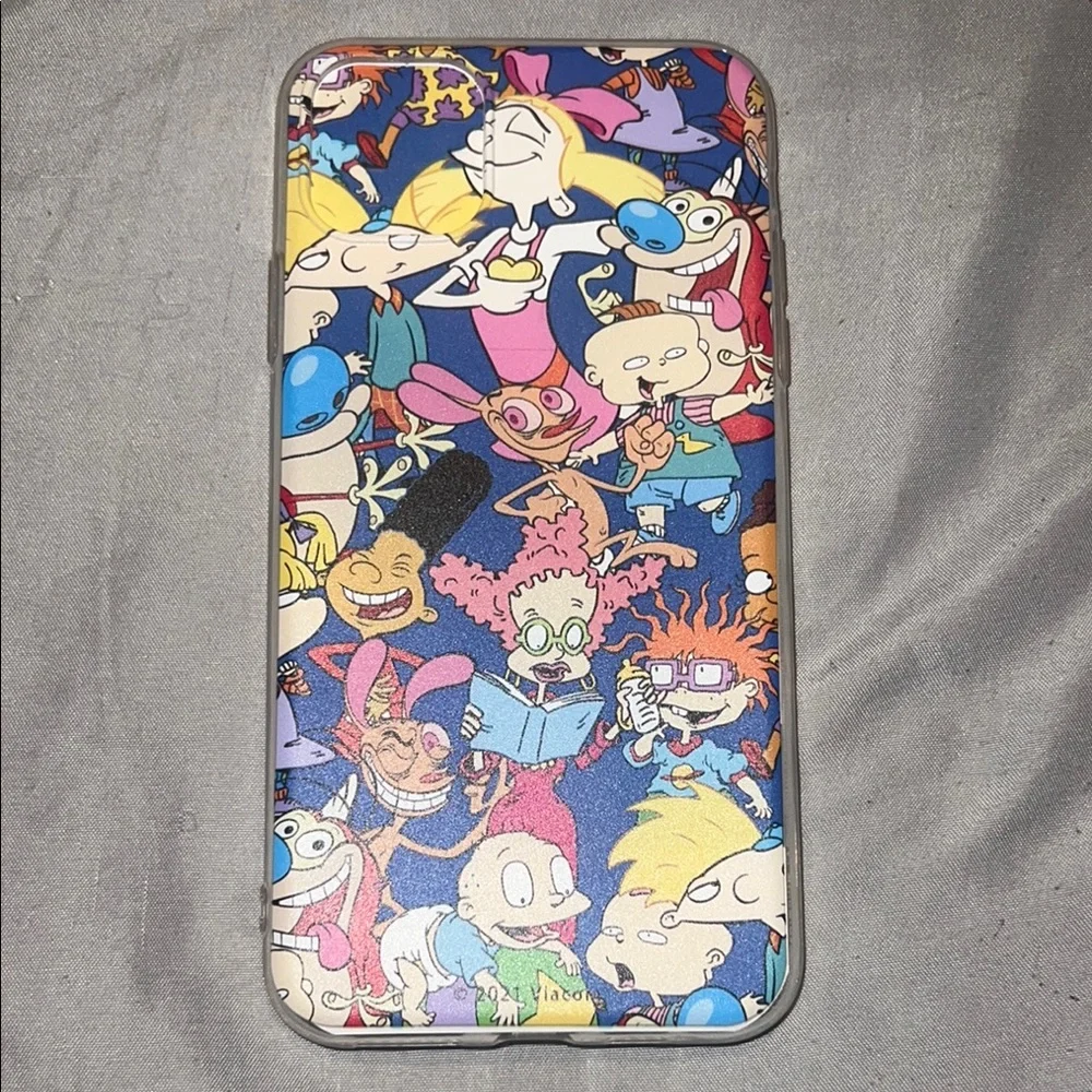 Cartoon Character Phone Case - Multicolor